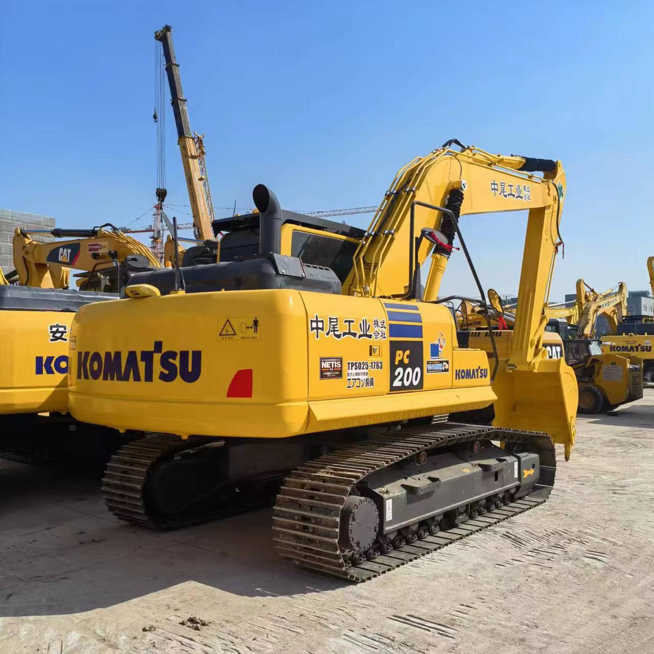 Used Komatsu PC200 Excavator